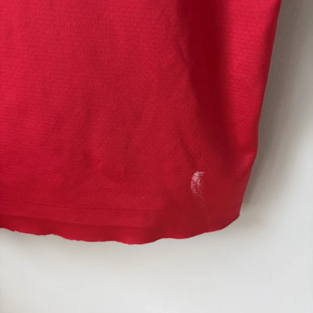 Nike Tiger Woods Collections Short Sleeve Polo Shirt Men's Size XL Red Dri Fit